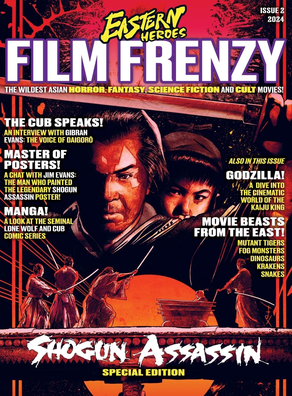 Vorderes Coverbild ISSUE 2 OF EASTERN HEROES FILM FRENZY SPECIAL HARDBACK COLLECTORS EDITION