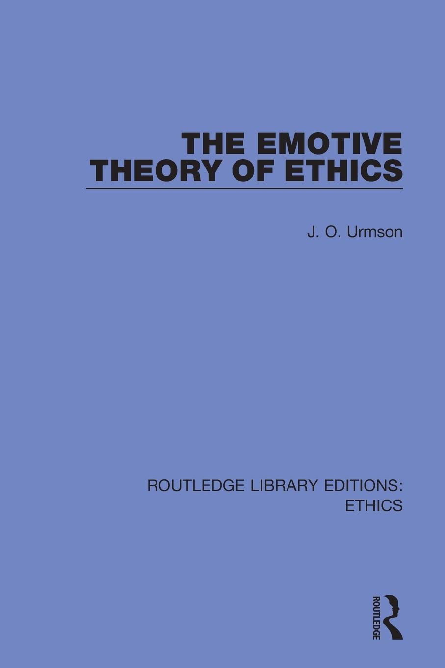 Vorderes Coverbild The Emotive Theory of Ethics