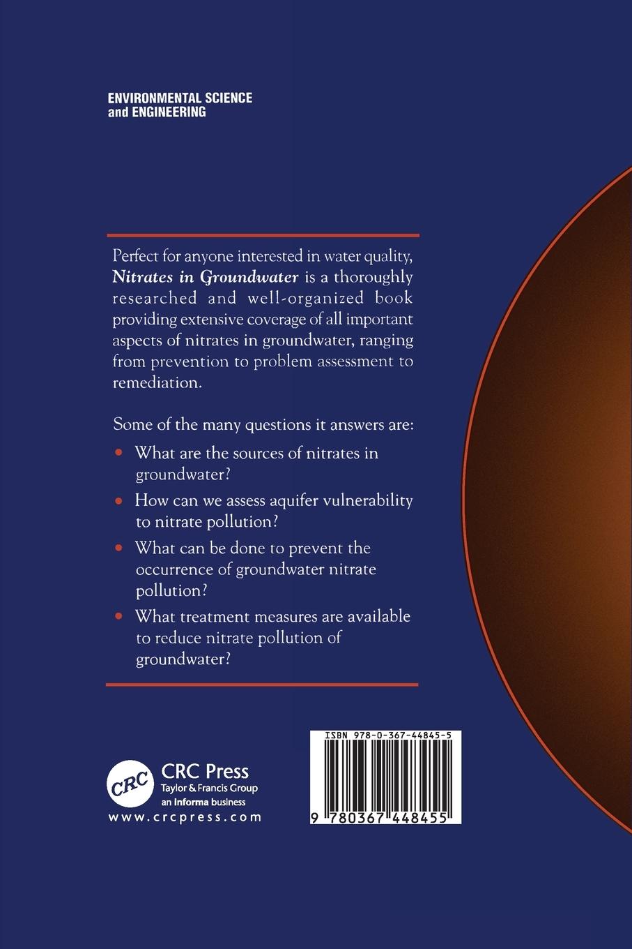 Rückseitencover Nitrates in Groundwater