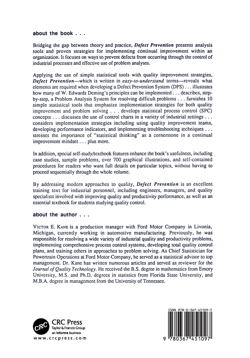 Rückseitencover Defect Prevention