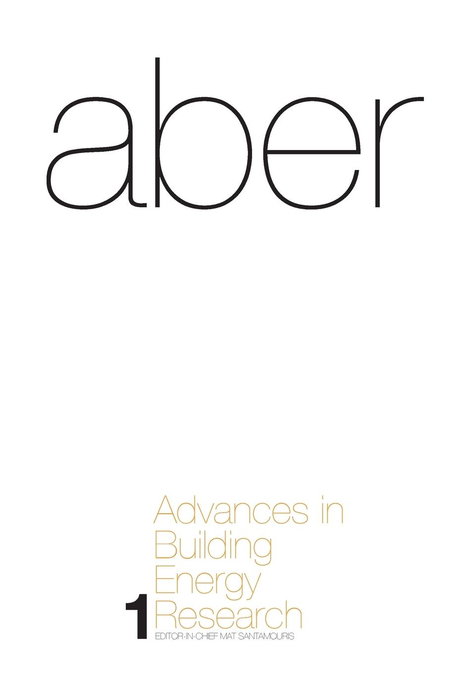 Vorderes Coverbild Advances in Building Energy Research
