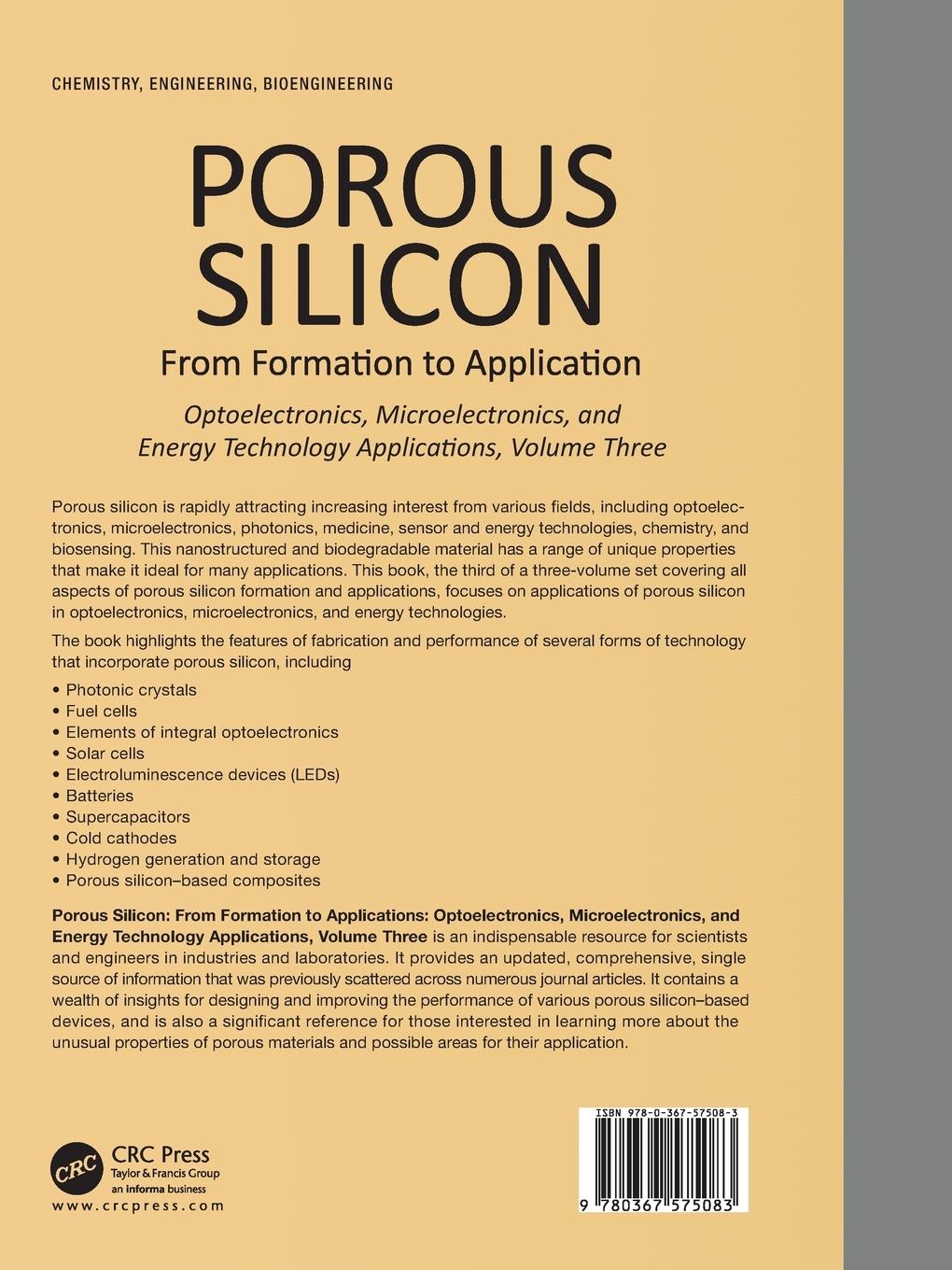 Rückseitencover Porous Silicon