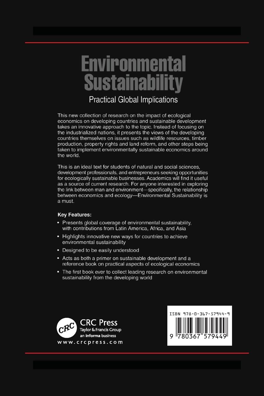 Rückseitencover Environmental Sustainability