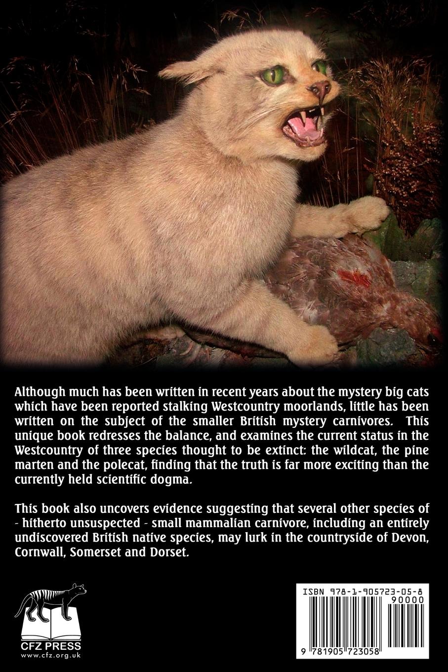 Rückseitencover The Smaller Mystery Carnivores of the Westcountry