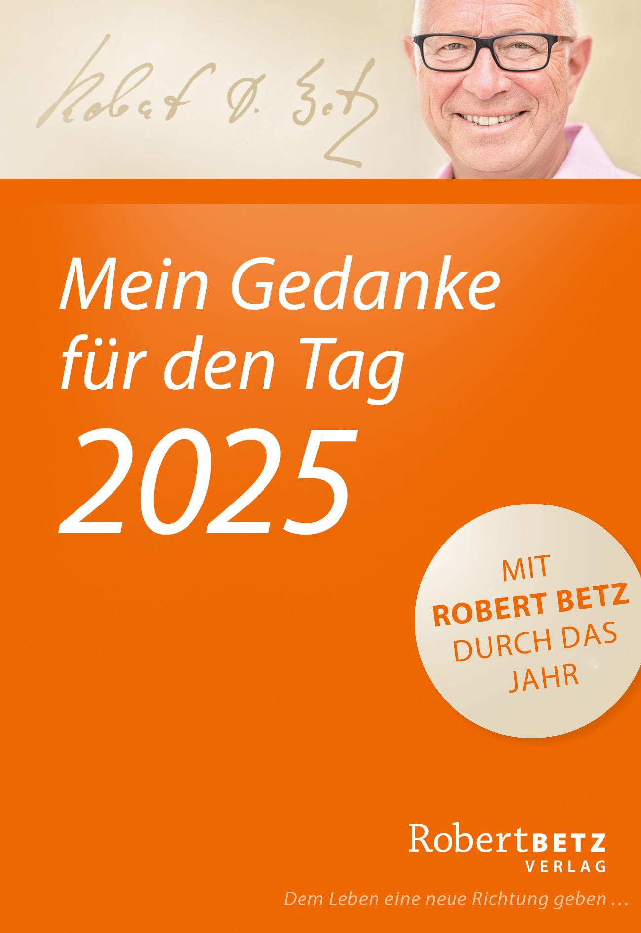 Vorderes Coverbild Mein Gedanke für den Tag - Abreißkalender 2025