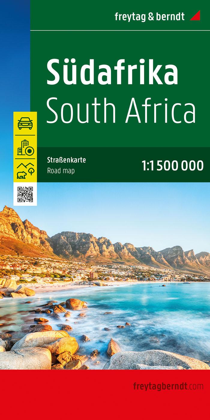 Vorderes Coverbild Südafrika, Straßenkarte, 1:1.500.000, freytag & berndt