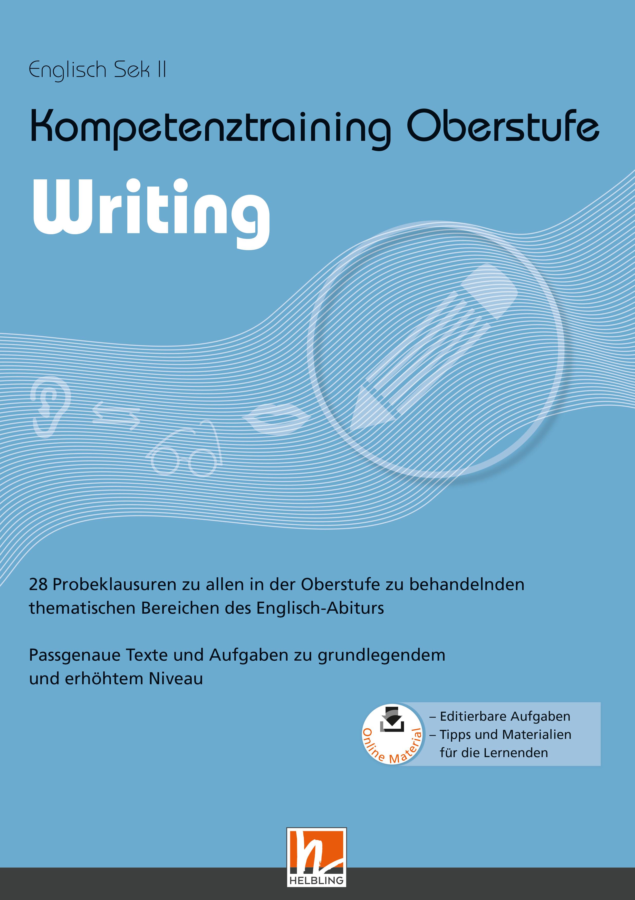 Vorderes Coverbild Kompetenztraining Oberstufe - Writing