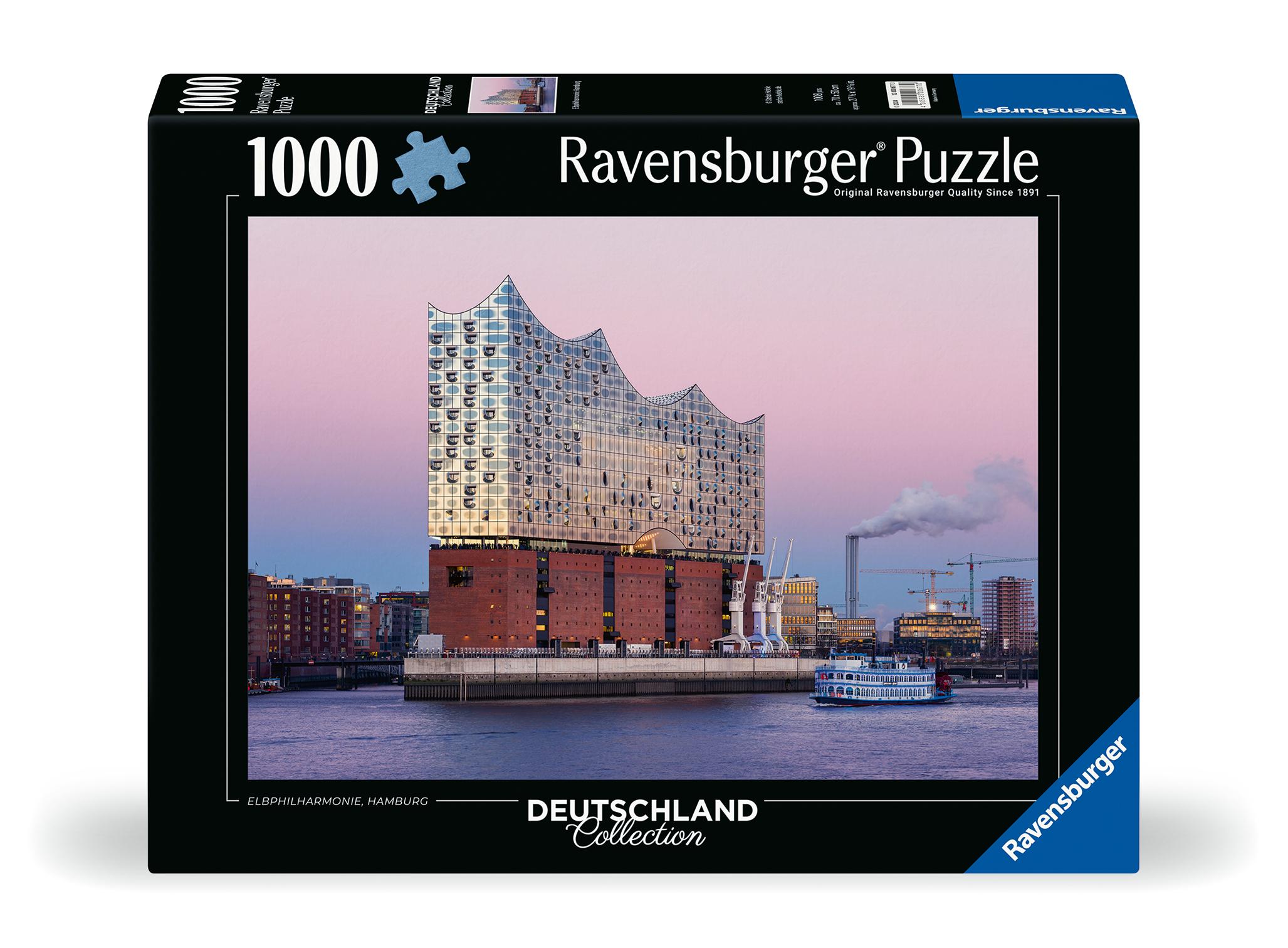 Vorderes Coverbild Erwachsenenpuzzle 1000 Teile - Elbphilharmonie Hamburg
