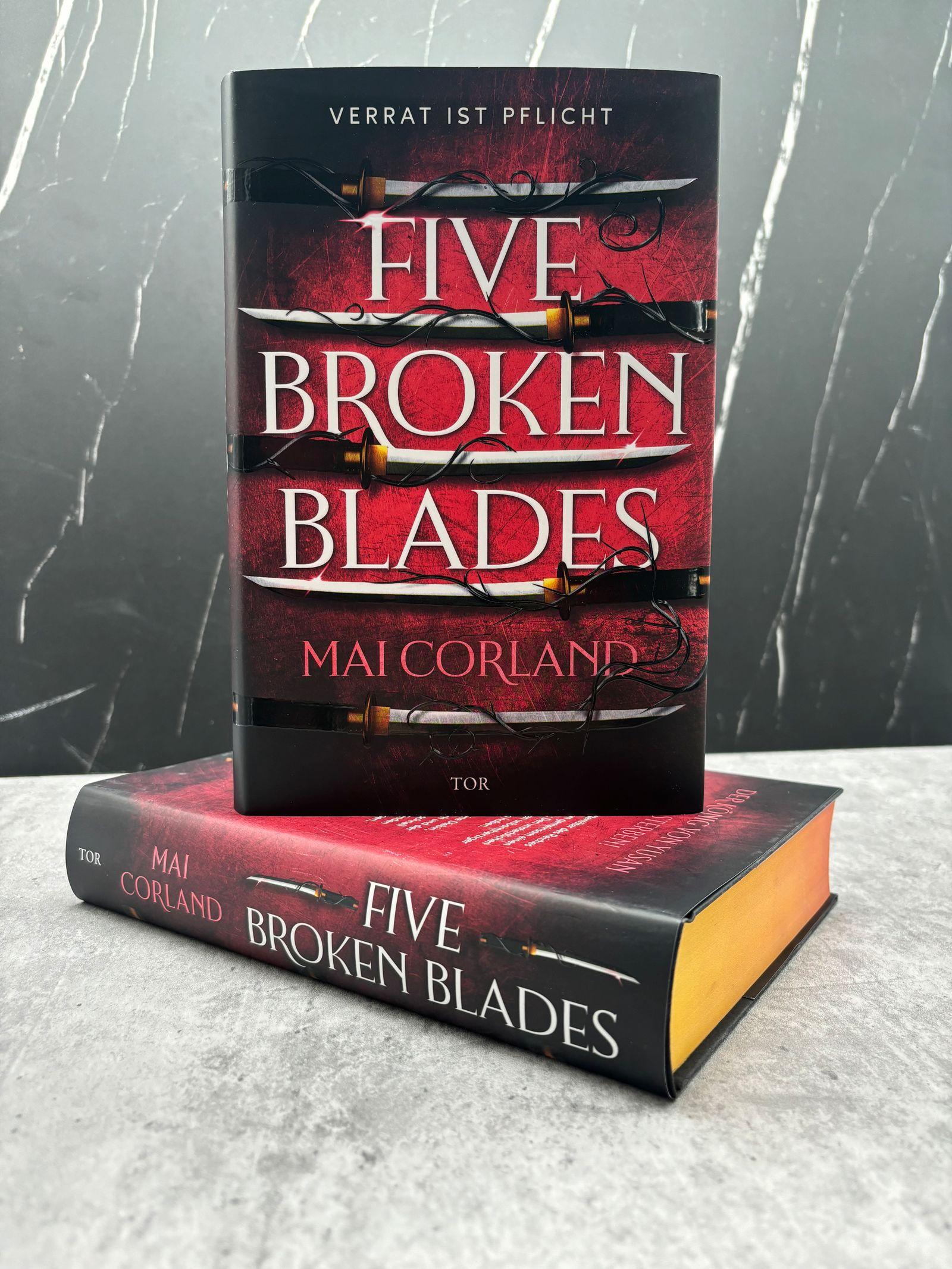 Beispielinhalt (Bild) Five Broken Blades