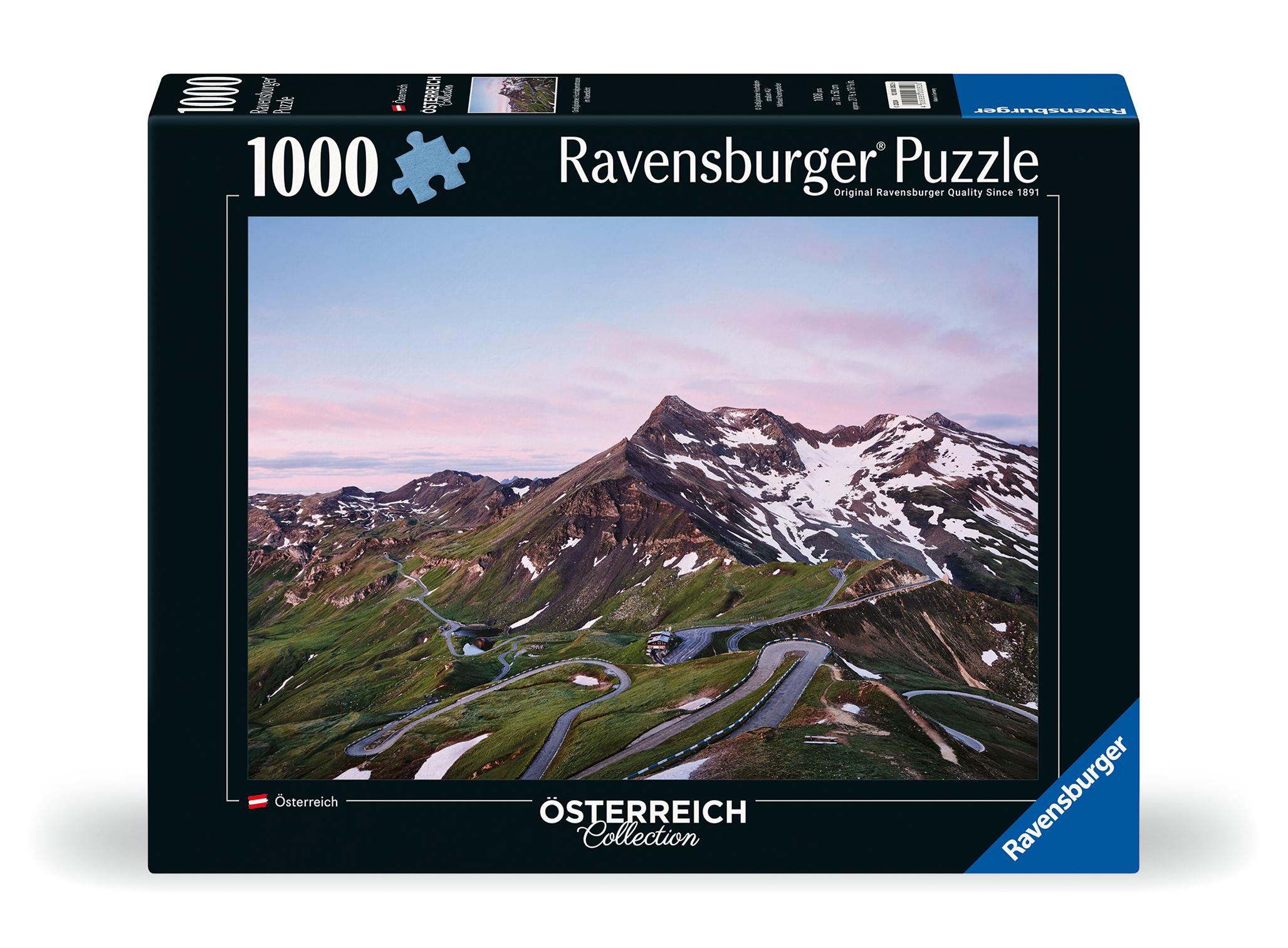 Vorderes Coverbild Erwachsenenpuzzle 1000 Teile - Großglockner Hochalpenstraße