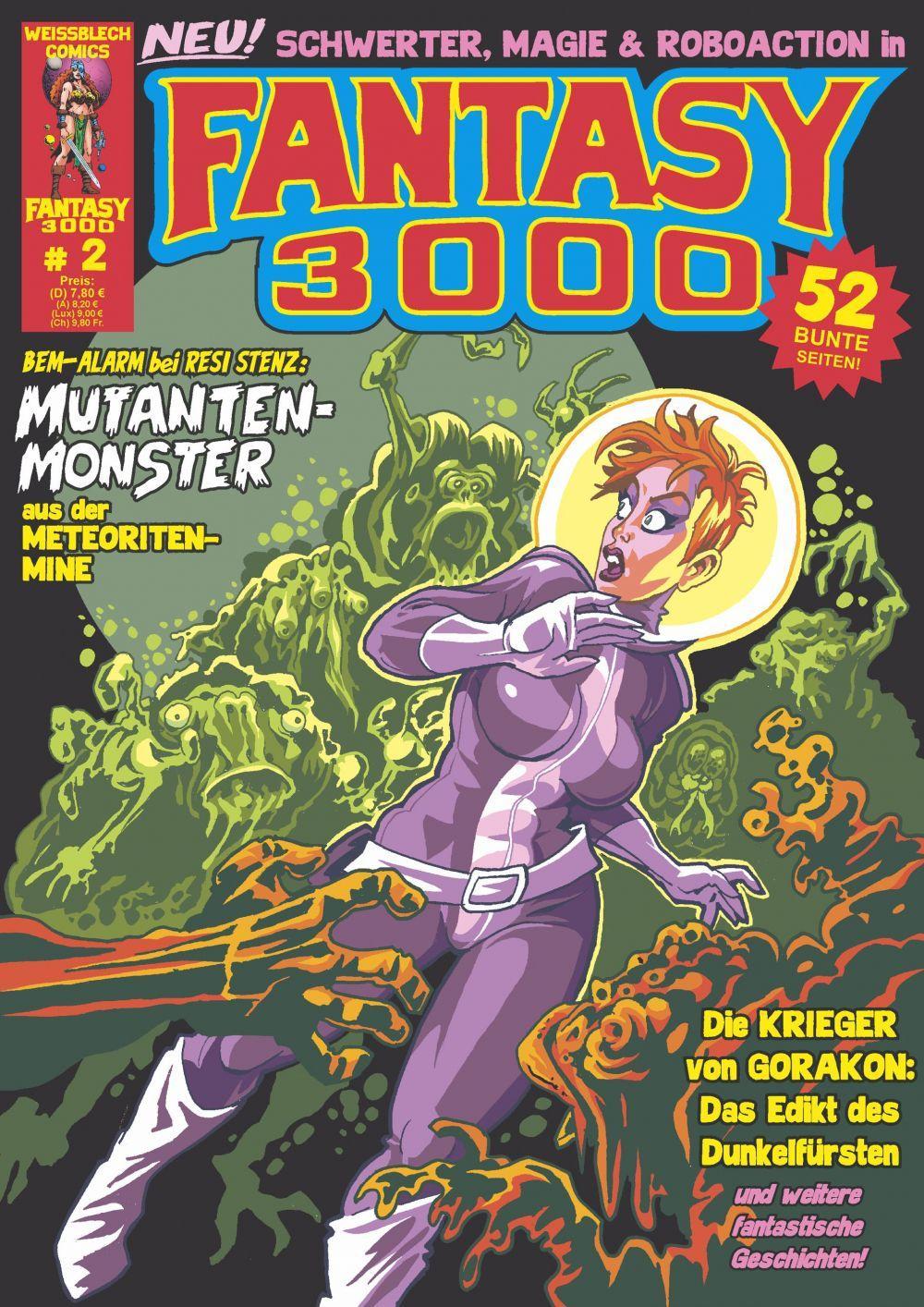 Vorderes Coverbild Fantasy 3000 Band 2