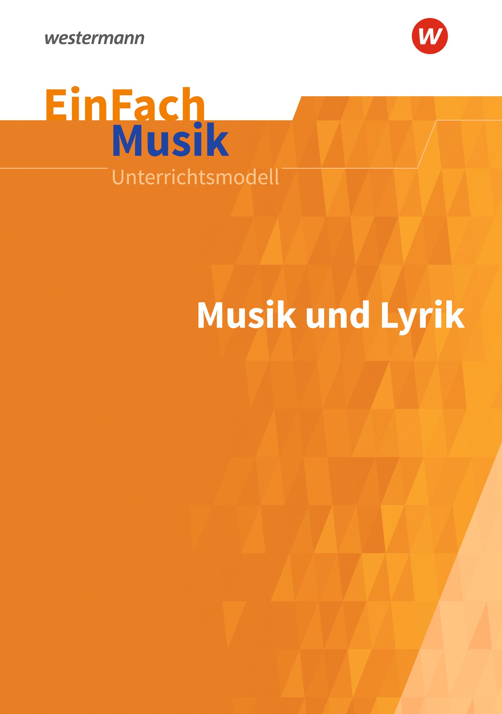 Vorderes Coverbild Musik und Lyrik. EinFach Musik