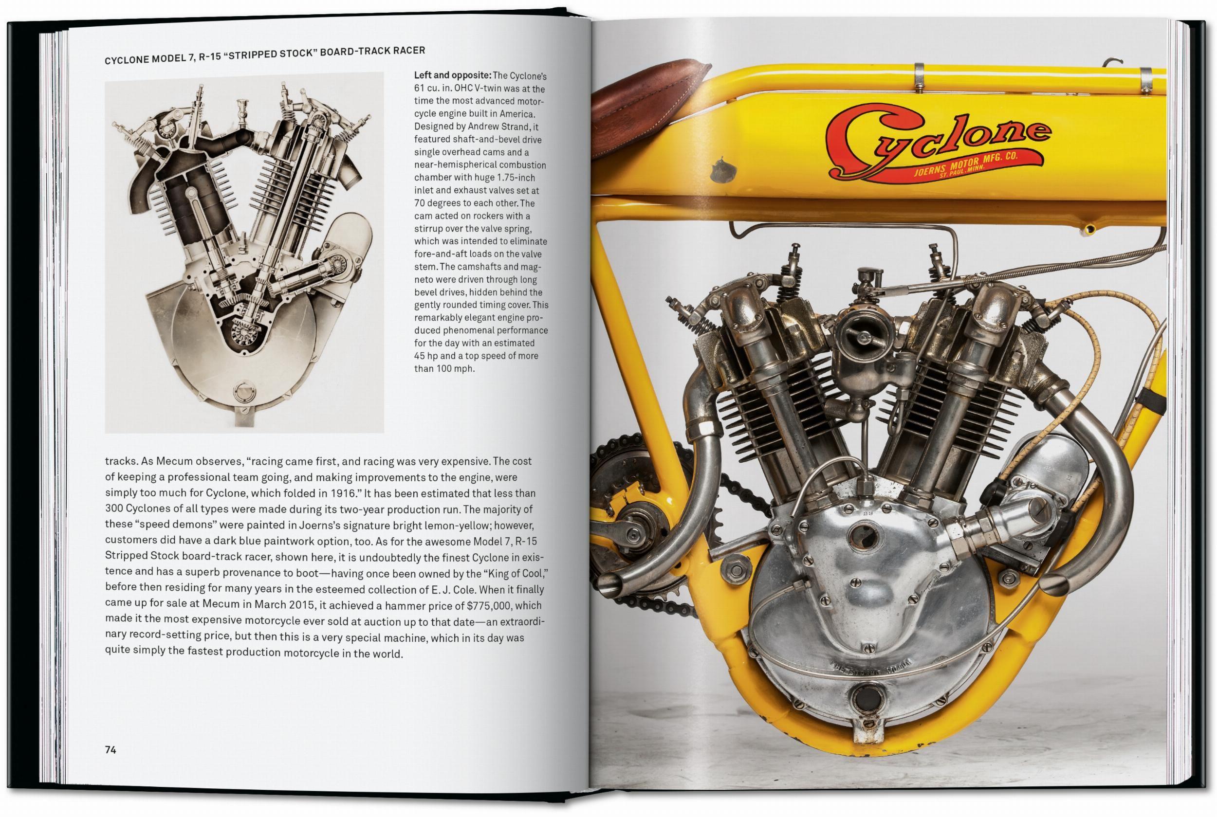 Beispielinhalt (Bild) Motorcycles. 45th Ed.
