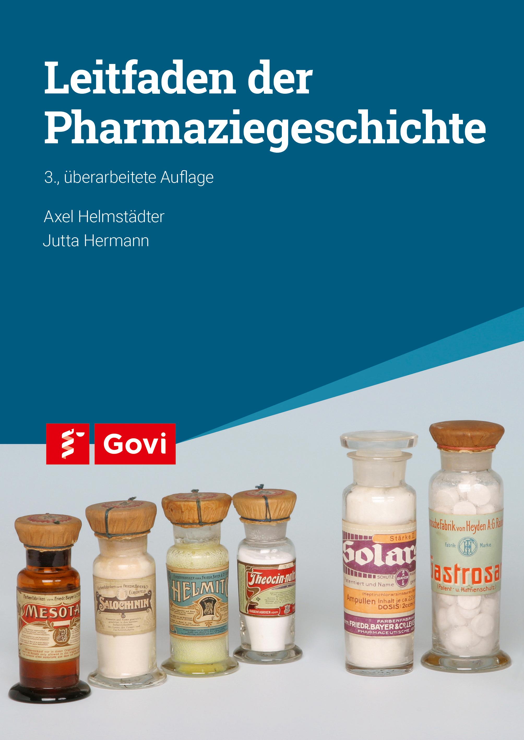 Vorderes Coverbild Leitfaden der Pharmaziegeschichte