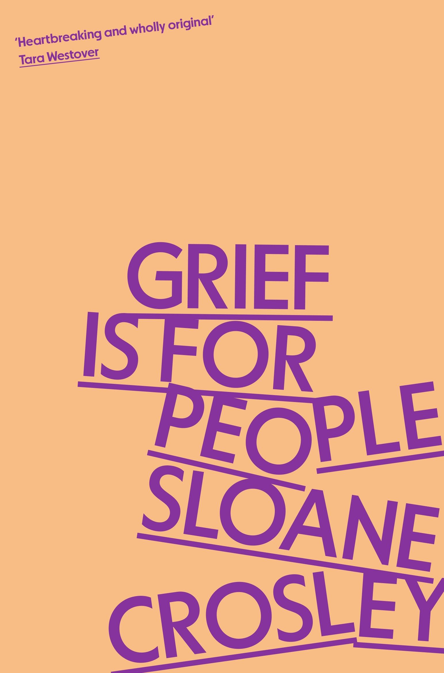 Vorderes Coverbild Grief is for People