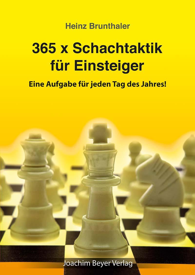 Vorderes Coverbild 365 x Schachtaktik für Einsteiger