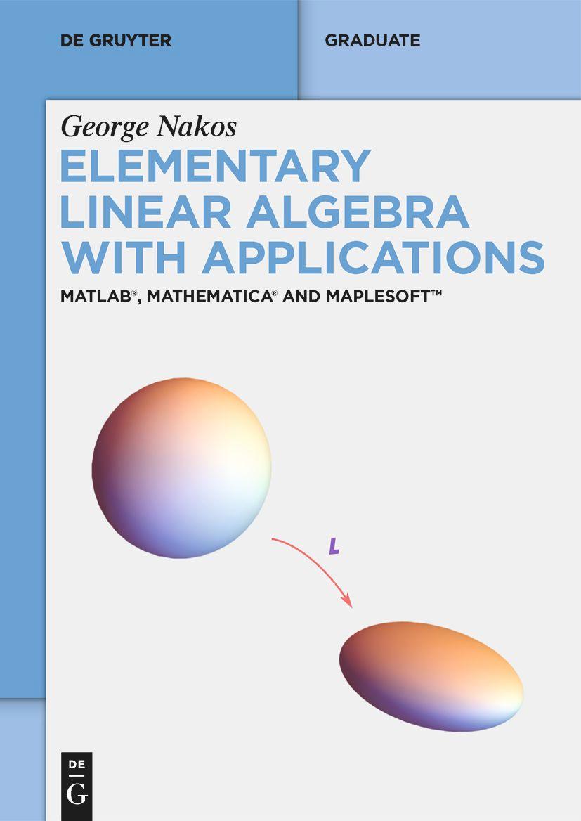 Vorderes Coverbild Elementary Linear Algebra with Applications