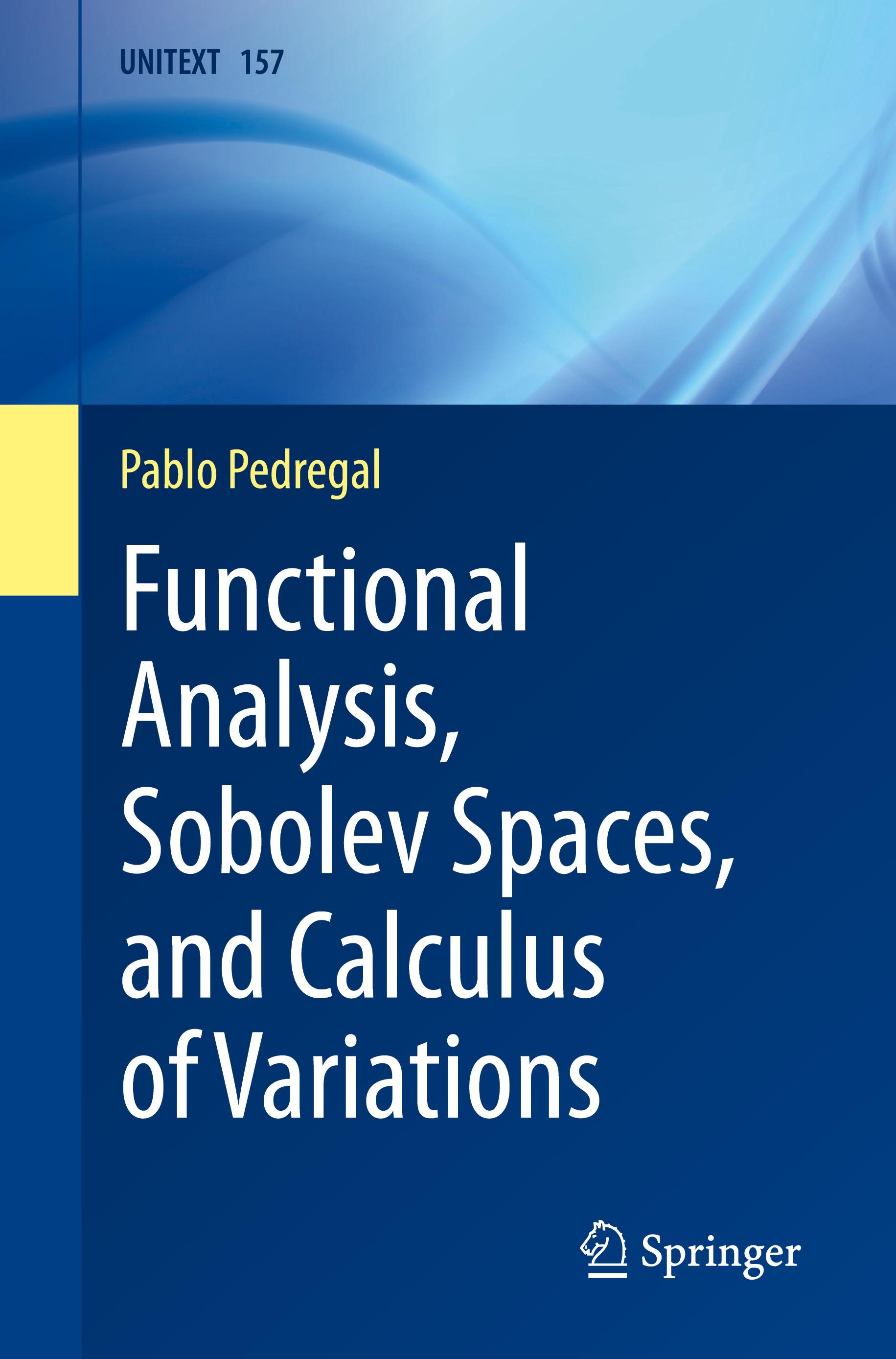 Vorderes Coverbild Functional Analysis, Sobolev Spaces, and Calculus of Variations