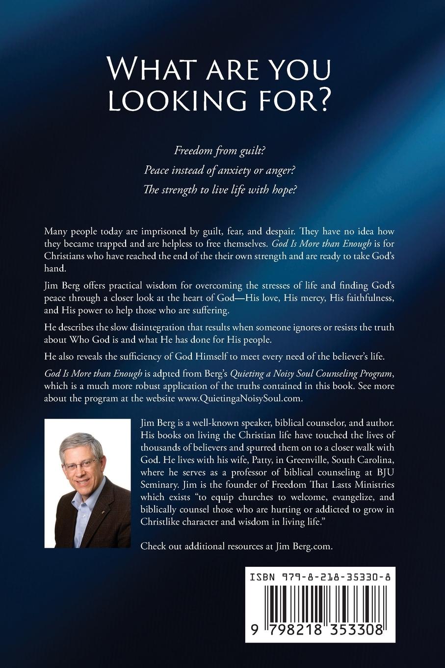 Rückseitencover God is More Than Enough