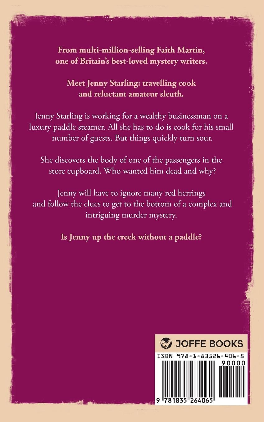 Rückseitencover THE RIVERBOAT MYSTERY an absolutely gripping cozy mystery for all crime thriller fans