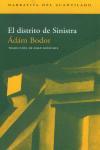 Vorderes Coverbild El distrito de Sinistra