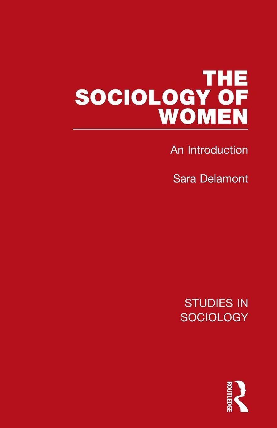 Vorderes Coverbild The Sociology of Women