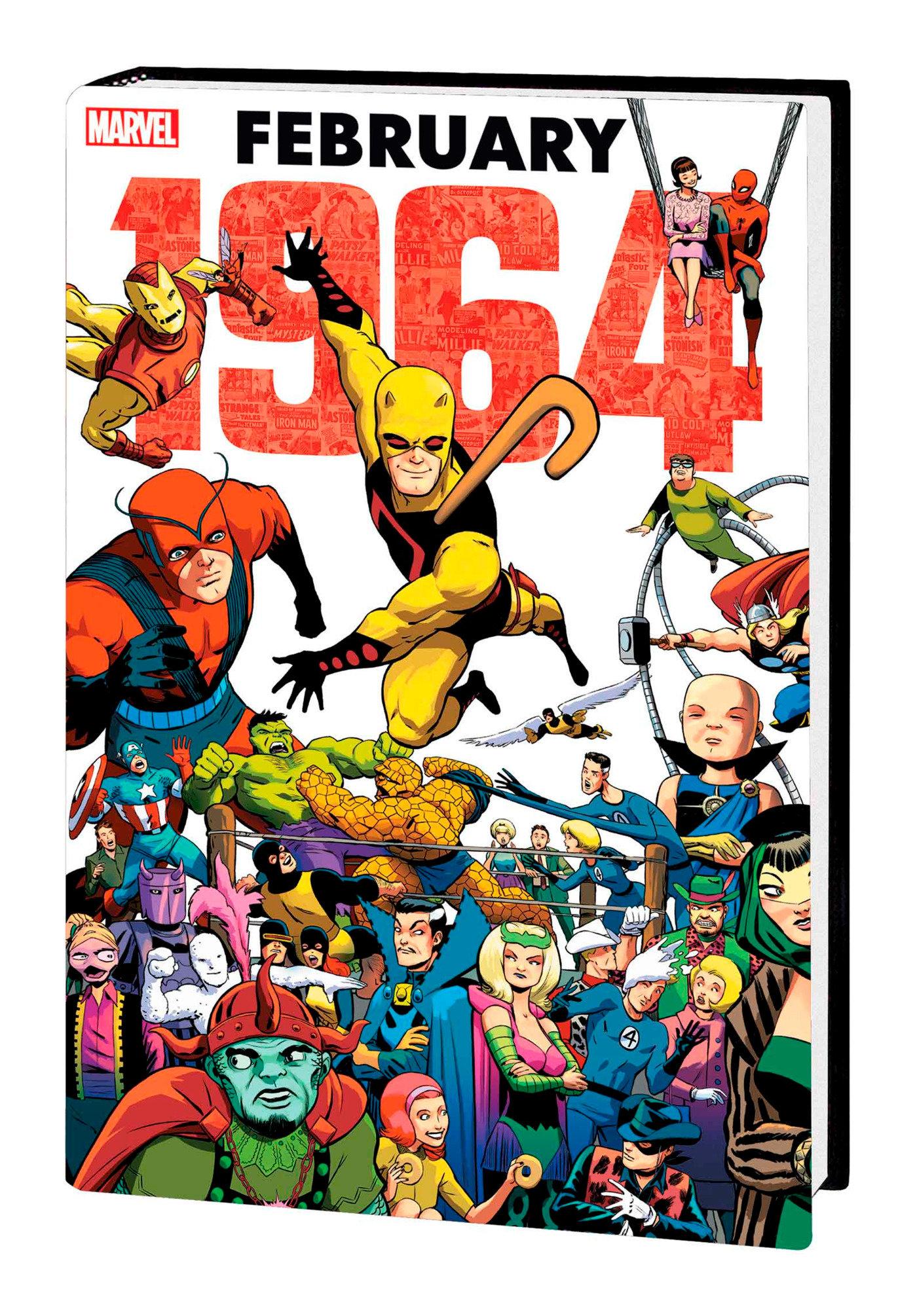 Vorderes Coverbild Marvel: February 1964 Omnibus