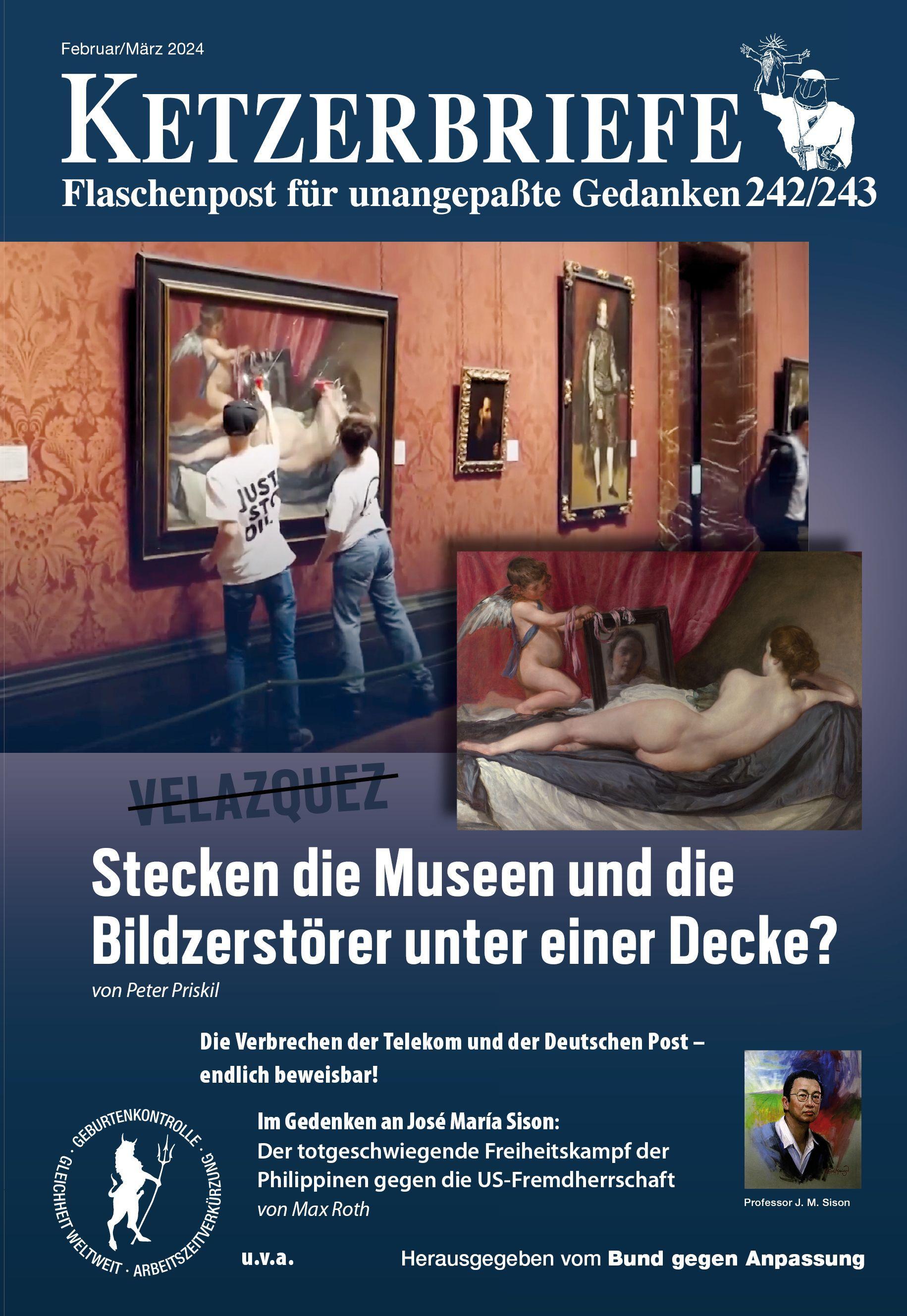 Vorderes Coverbild Stecken die Museen und die Bildzerstörer unter einer Decke?