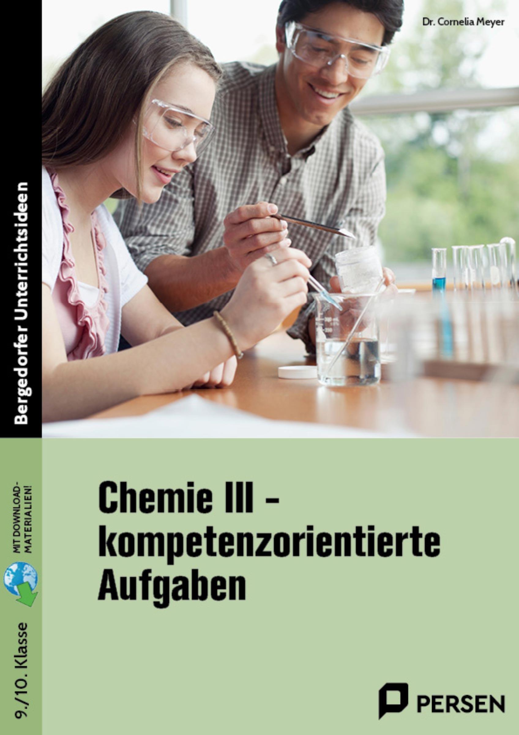 Vorderes Coverbild Chemie III - kompetenzorientierte Aufgaben
