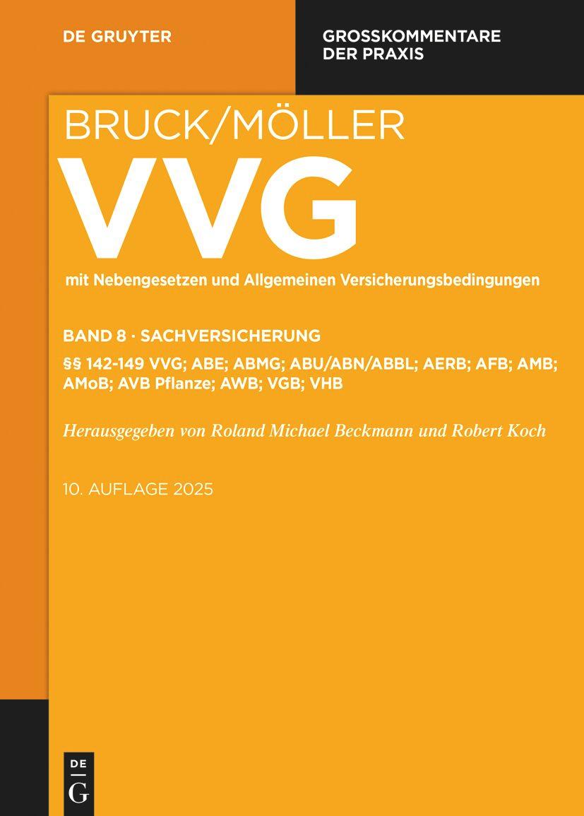 Vorderes Coverbild Sachversicherung §§ 142-149