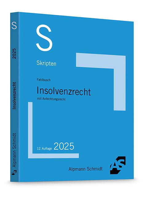 Vorderes Coverbild Skript Insolvenzrecht