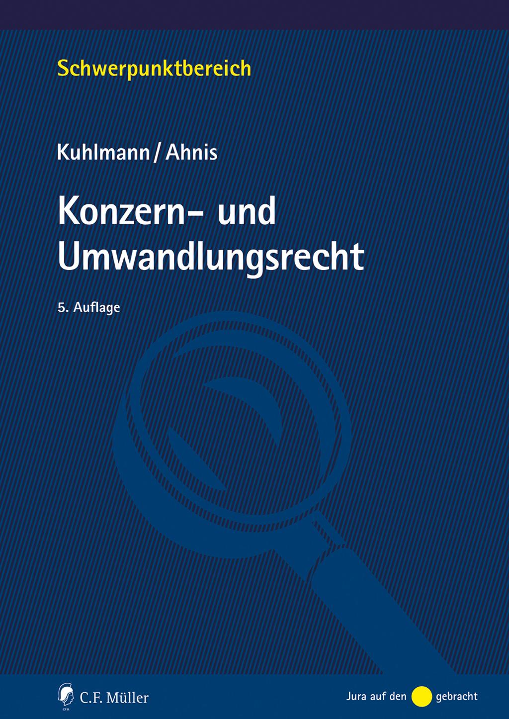 Vorderes Coverbild Konzern- und Umwandlungsrecht