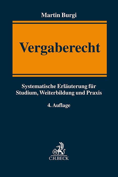 Vorderes Coverbild Vergaberecht