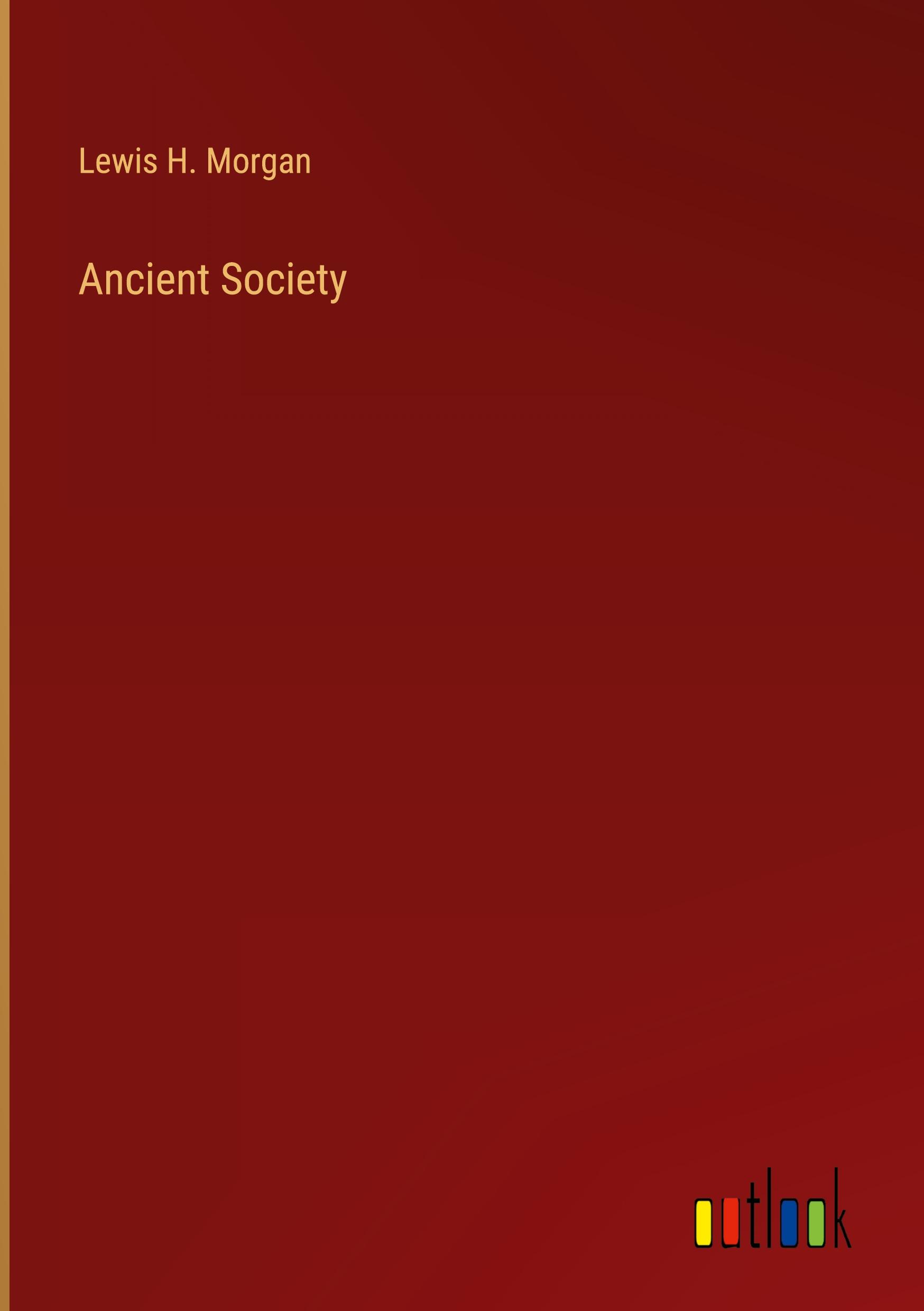Vorderes Coverbild Ancient Society