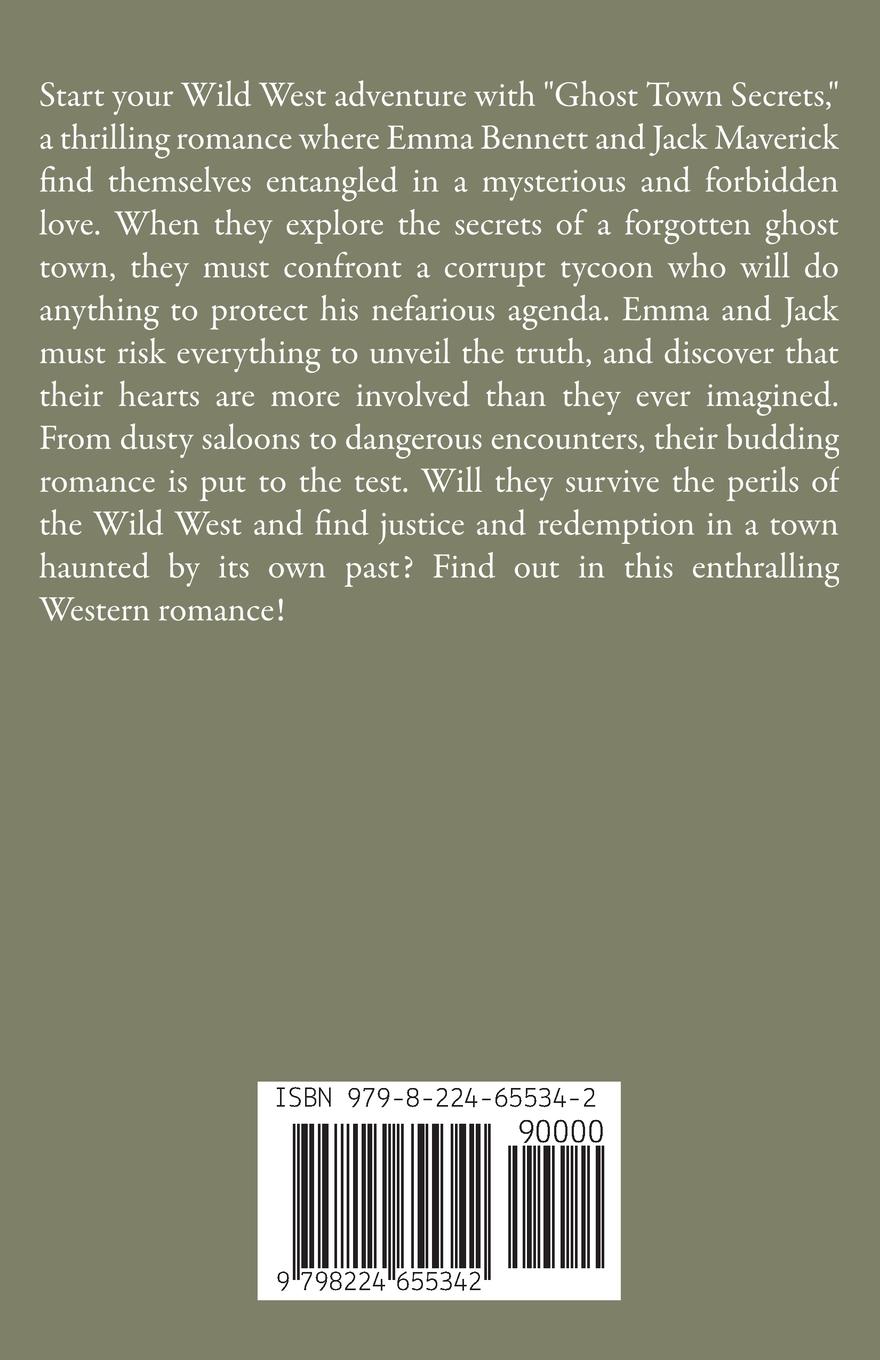 Rückseitencover Ghost Town Secrets