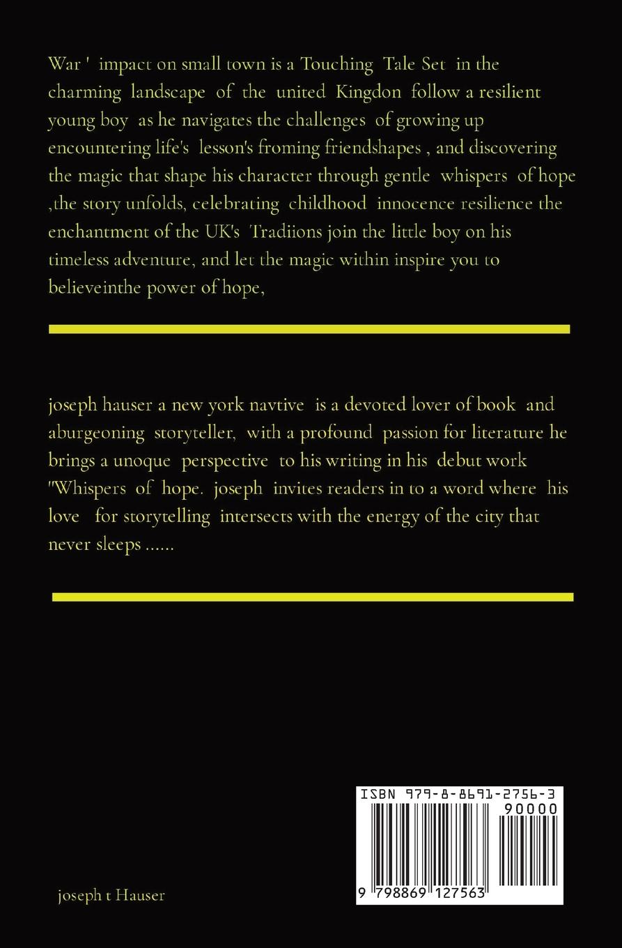 Rückseitencover Journeys of Willow Brook"