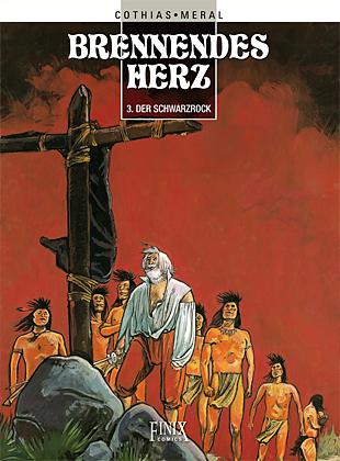 Vorderes Coverbild Brennendes Herz / Der Schwarzrock