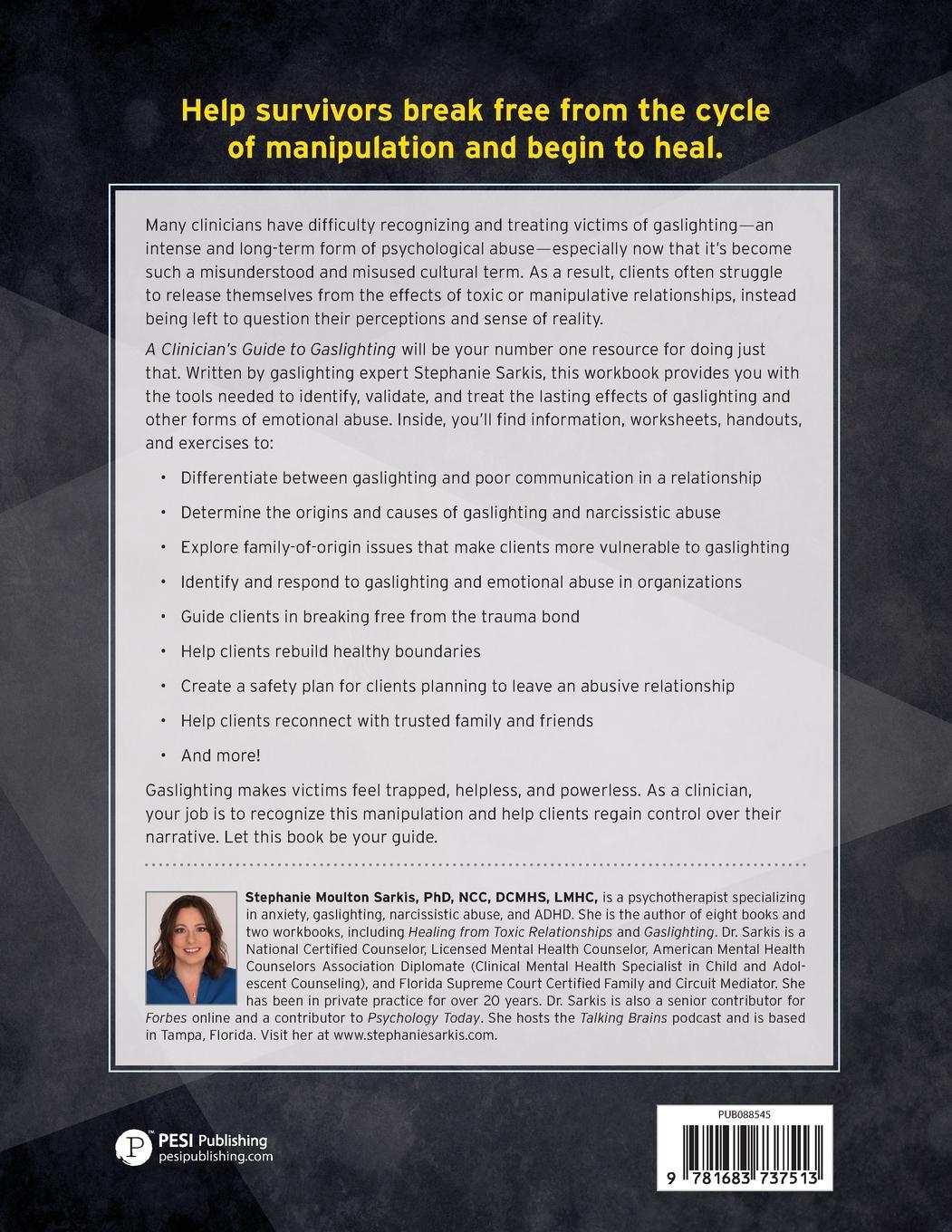 Rückseitencover A Clinician's Guide to Gaslighting