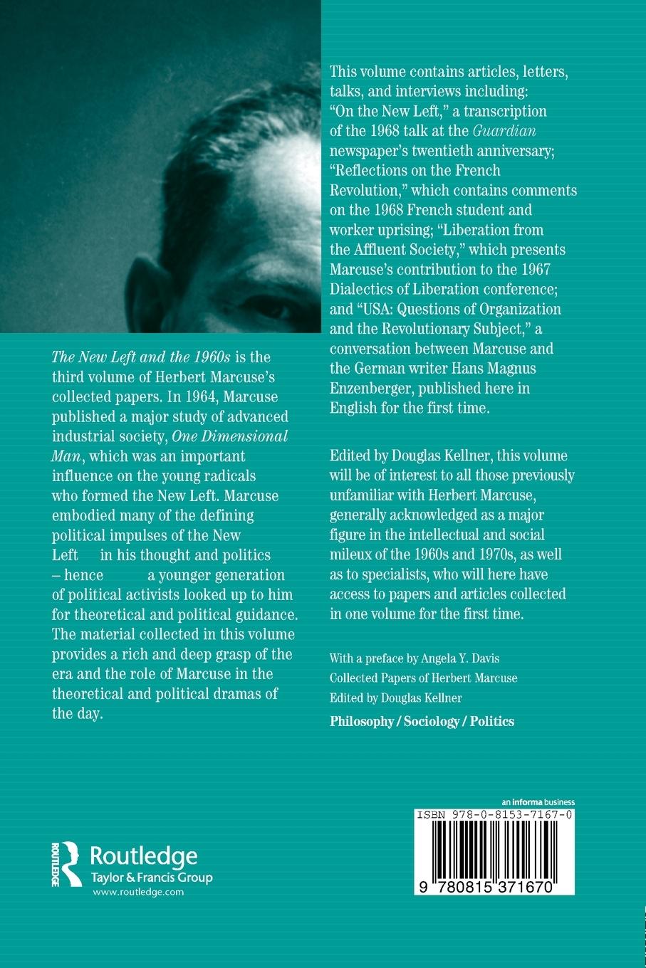 Rückseitencover The New Left and the 1960s