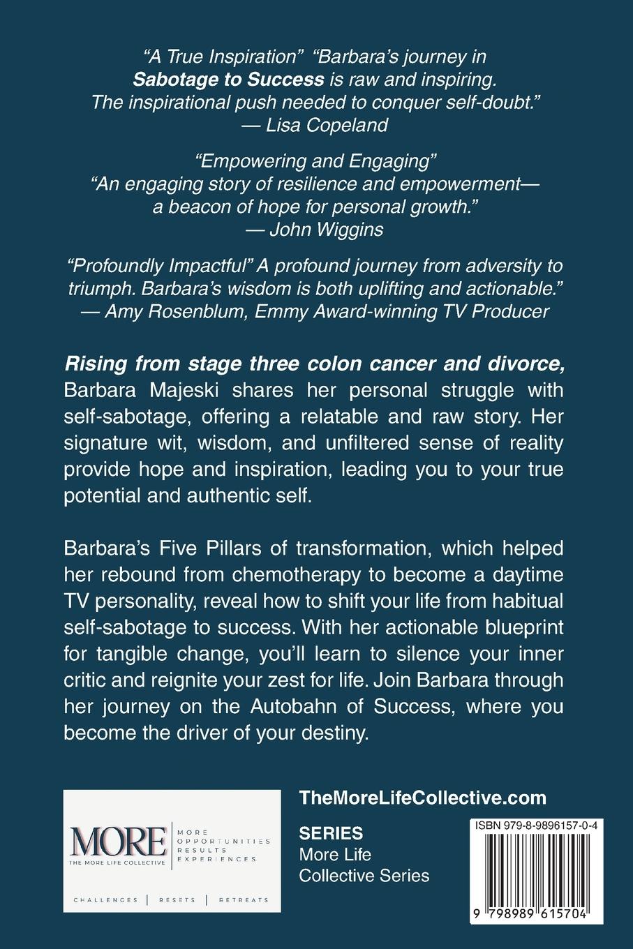 Rückseitencover Sabotage to Success