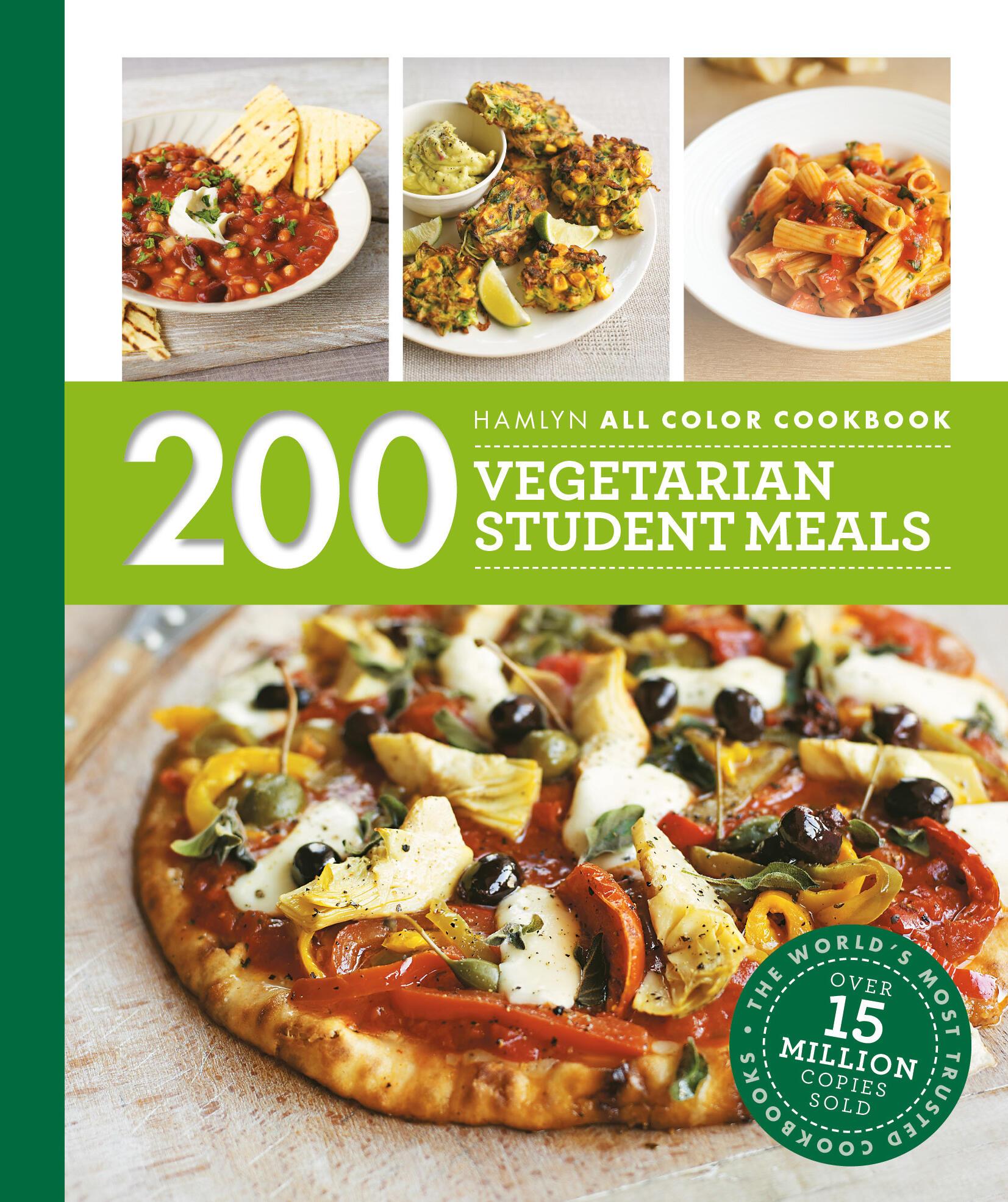 Vorderes Coverbild 200 Vegetarian Student Meals