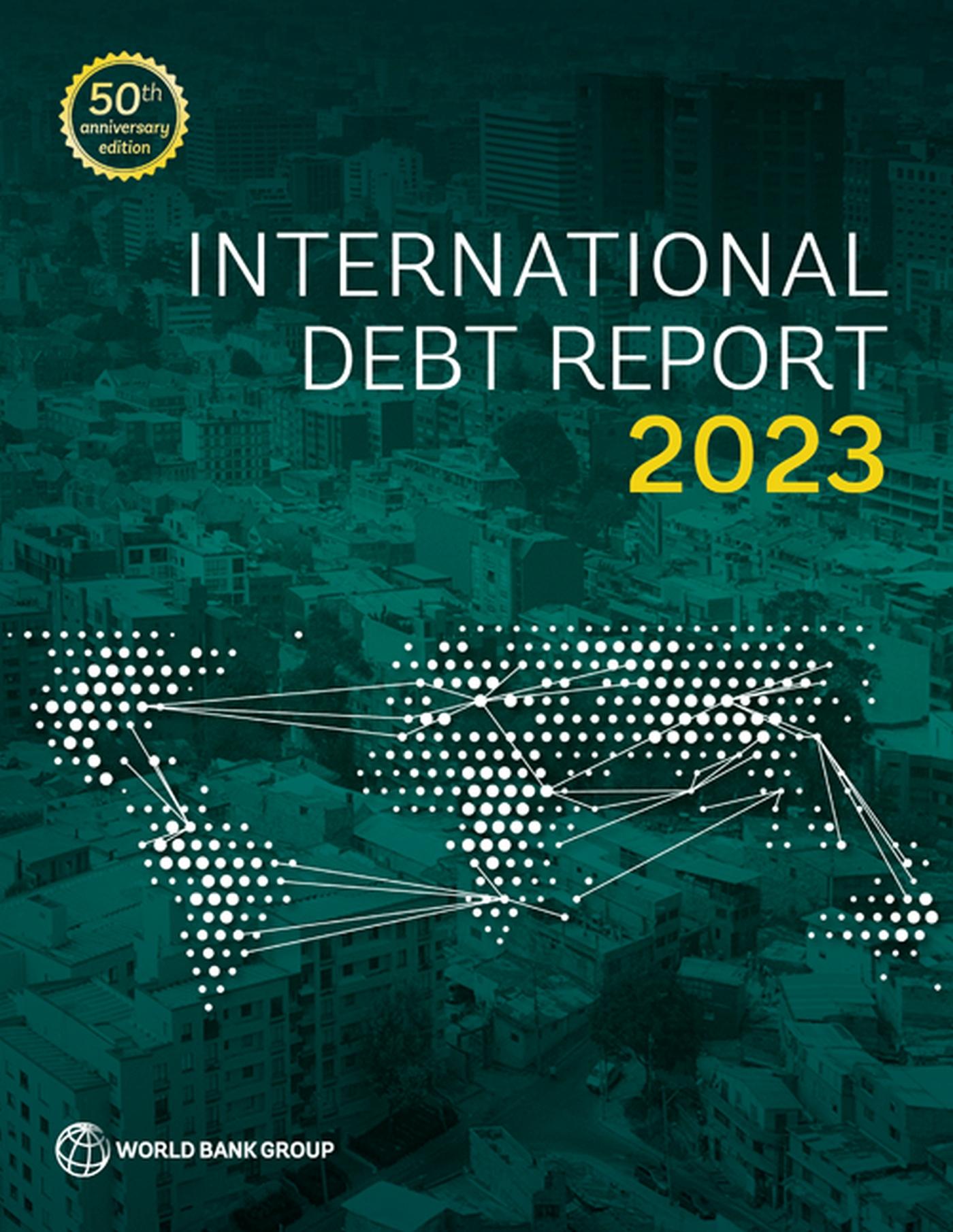 Vorderes Coverbild International Debt Report 2023
