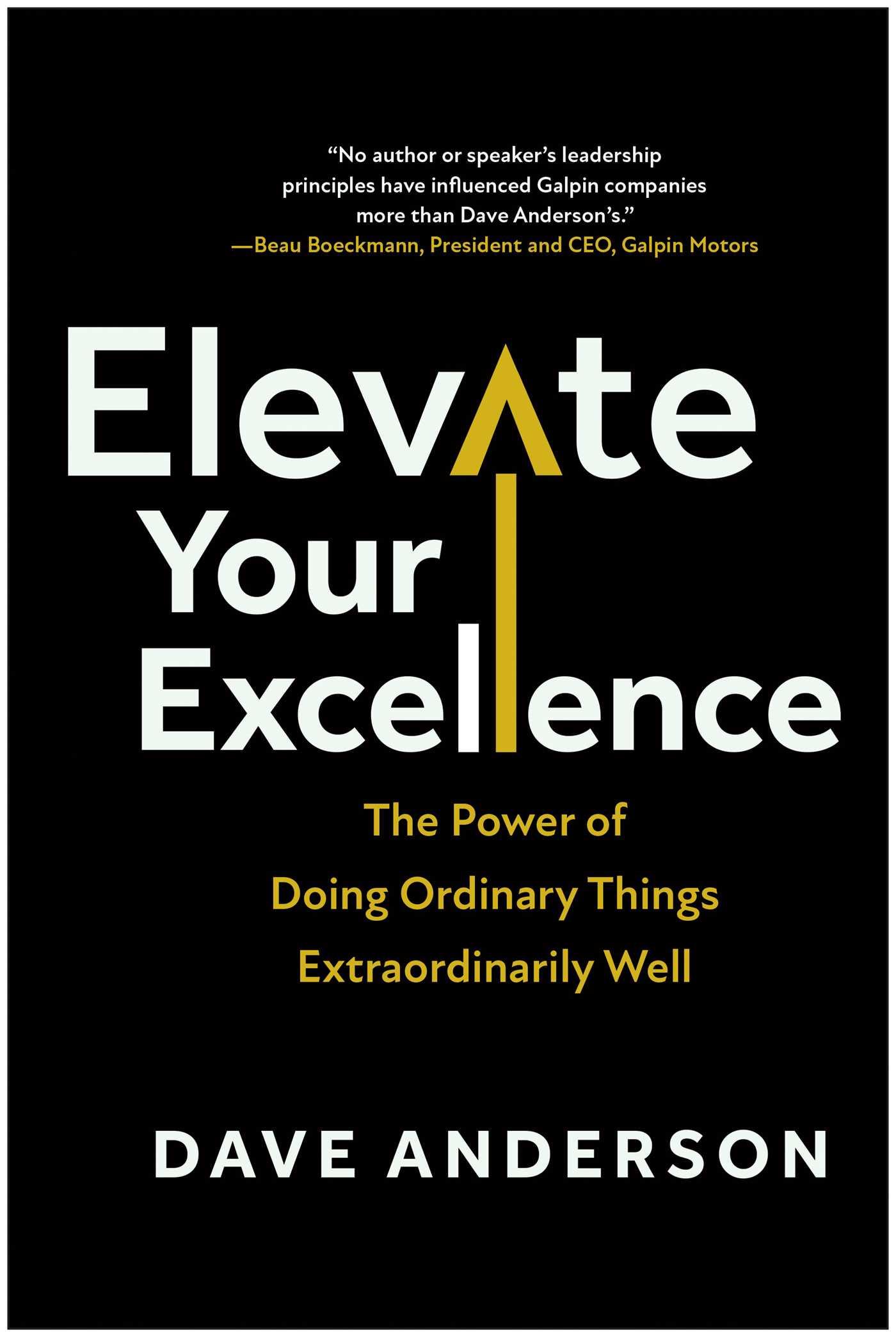 Vorderes Coverbild Elevate Your Excellence