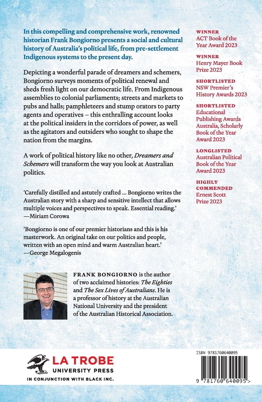 Rückseitencover Dreamers and Schemers