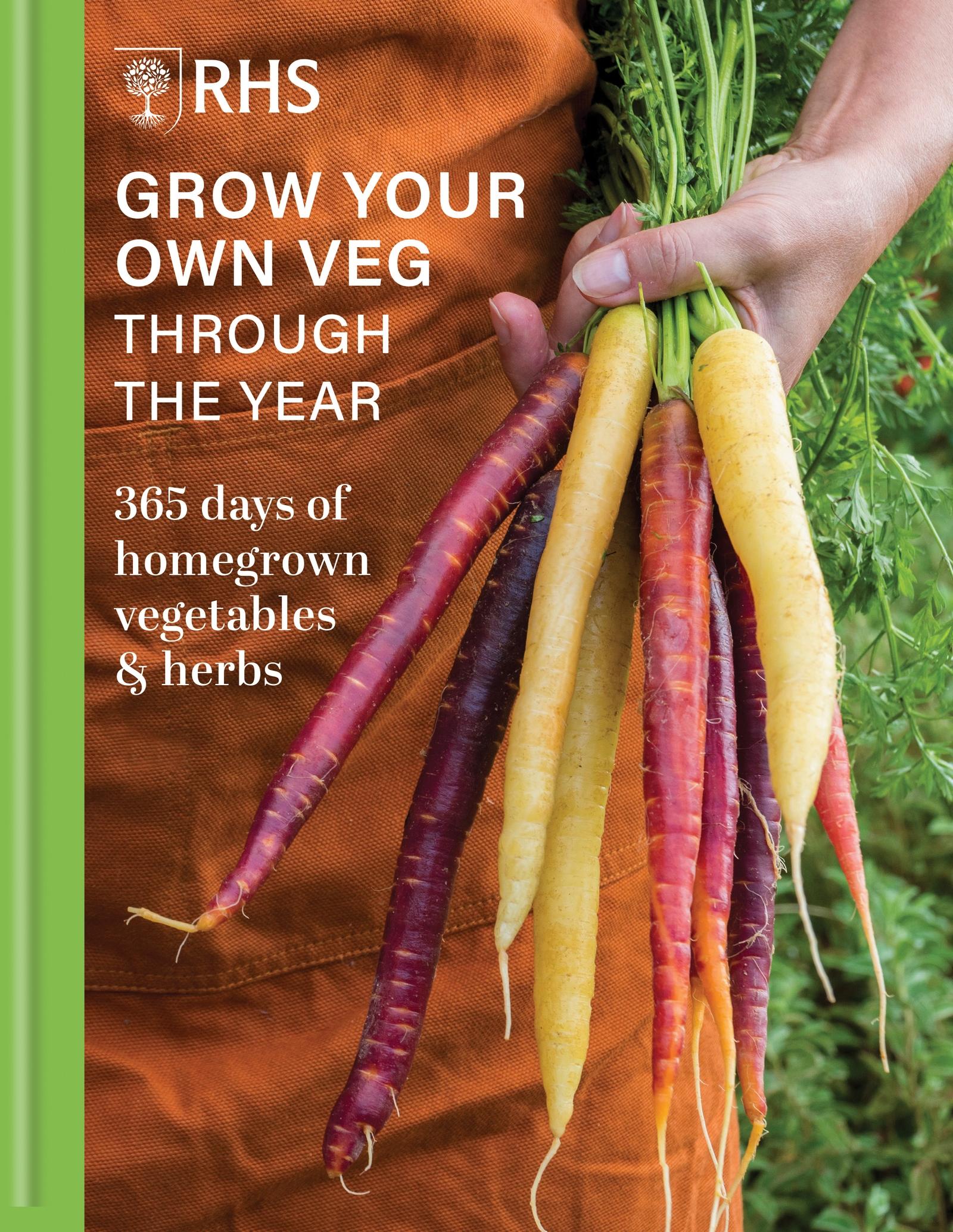 Vorderes Coverbild Rhs Grow Your Own Veg Through the Year