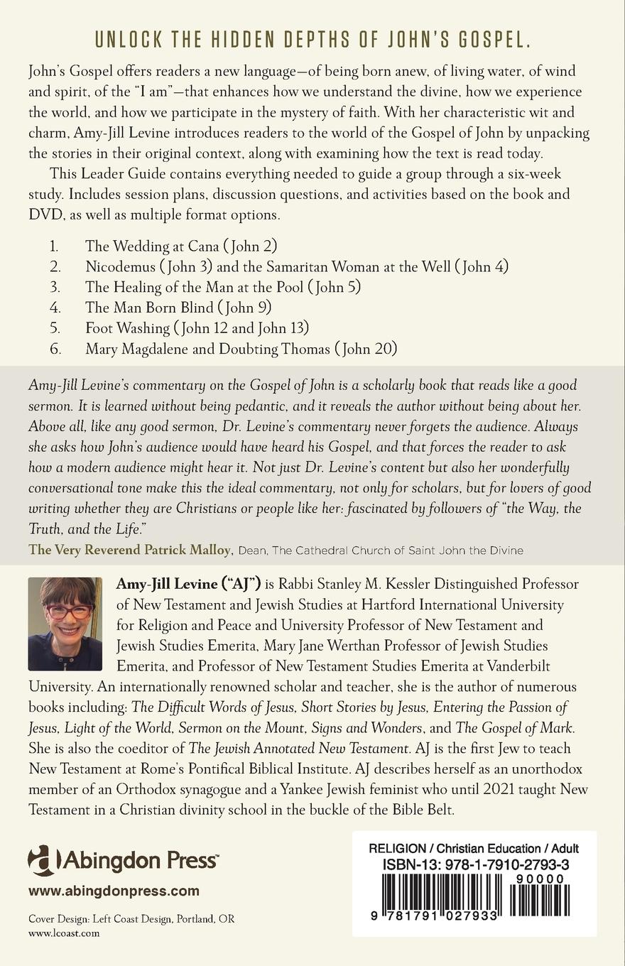 Rückseitencover The Gospel of John Leader Guide