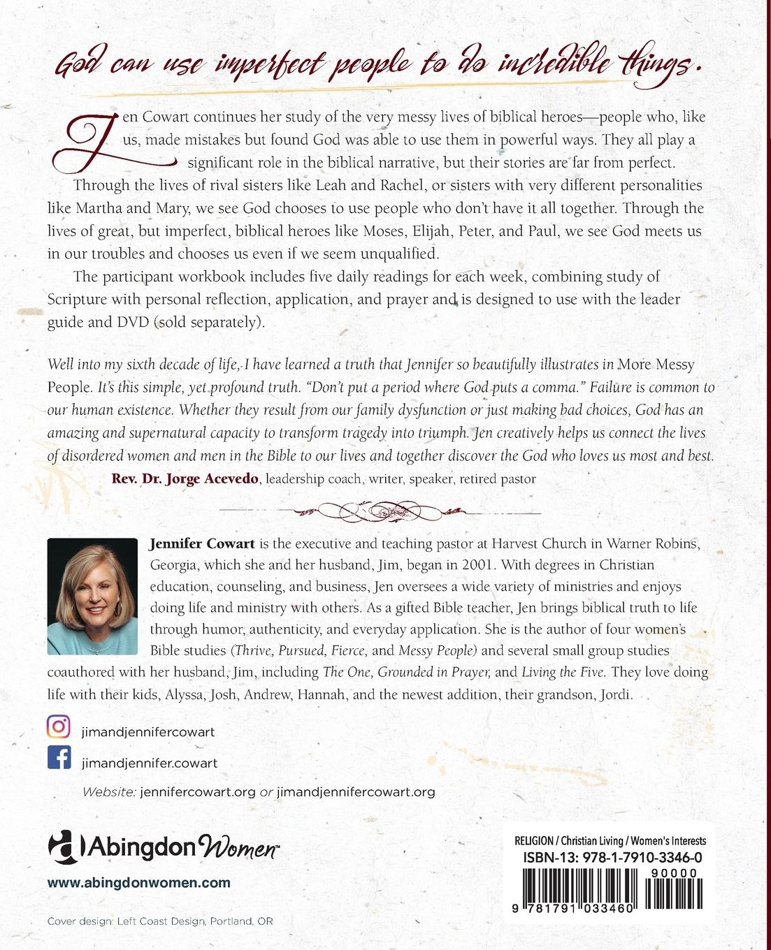 Rückseitencover More Messy People Women's Bible Study Participant Workbook