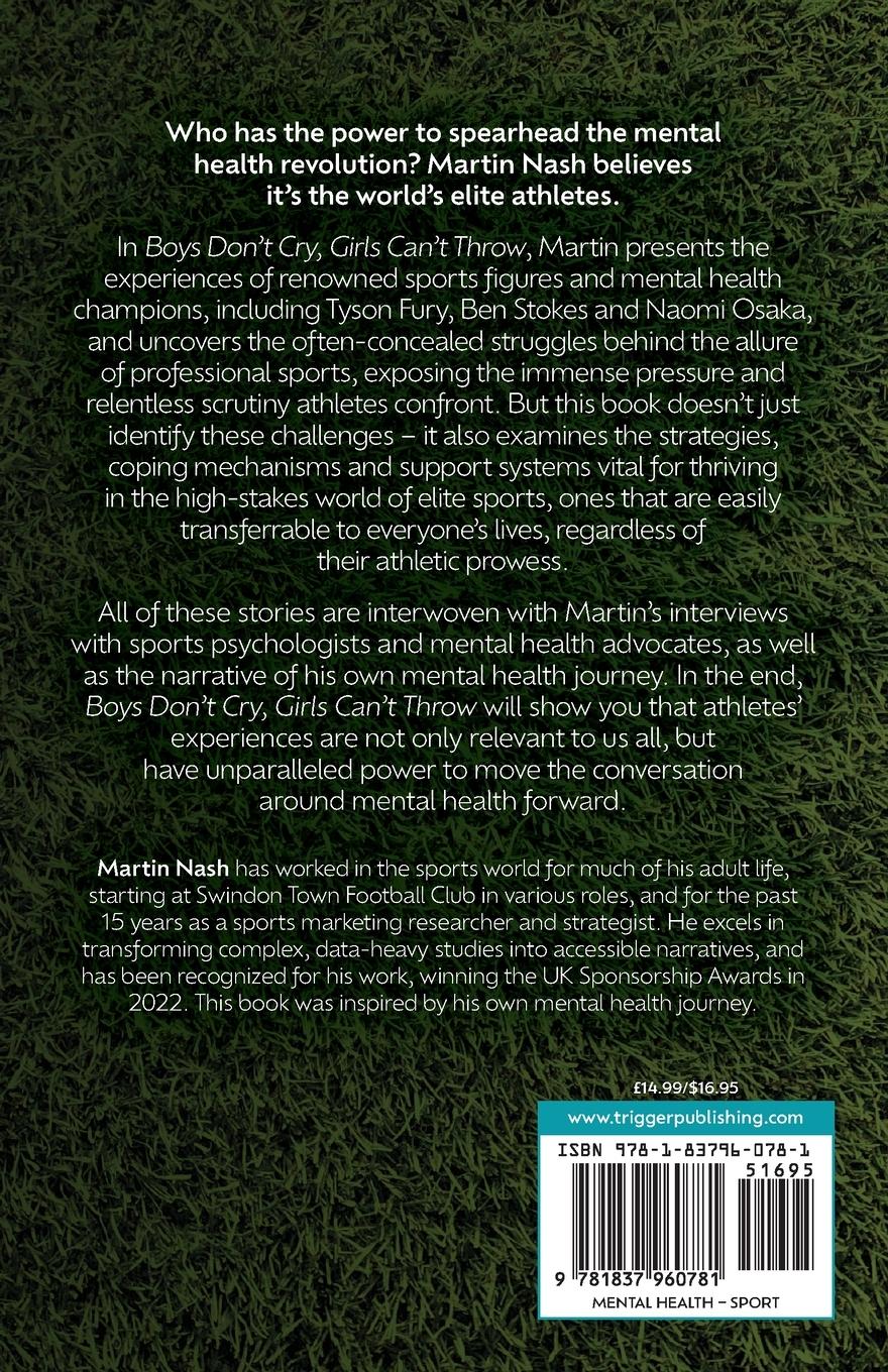 Rückseitencover Boys Don't Cry, Girls Can't Throw