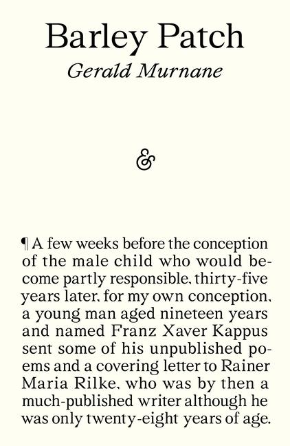 Vorderes Coverbild Barley Patch