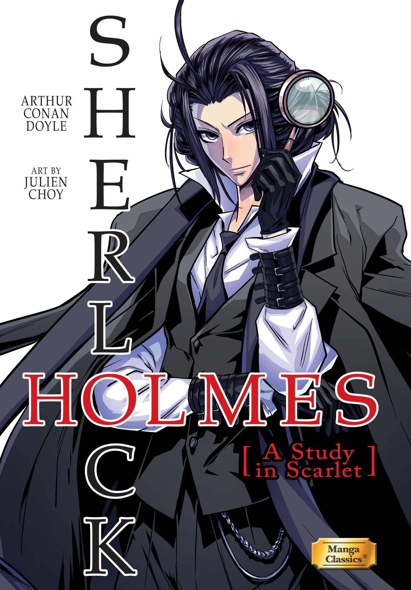 Vorderes Coverbild Manga Classics: Sherlock Holmes Vol. 1 a Study in Scarlet (Paperback)